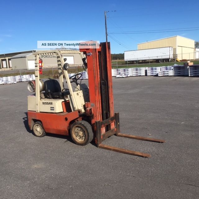 Nissan Cpf02a25v Lp 5000lb Forklift Forklifts photo