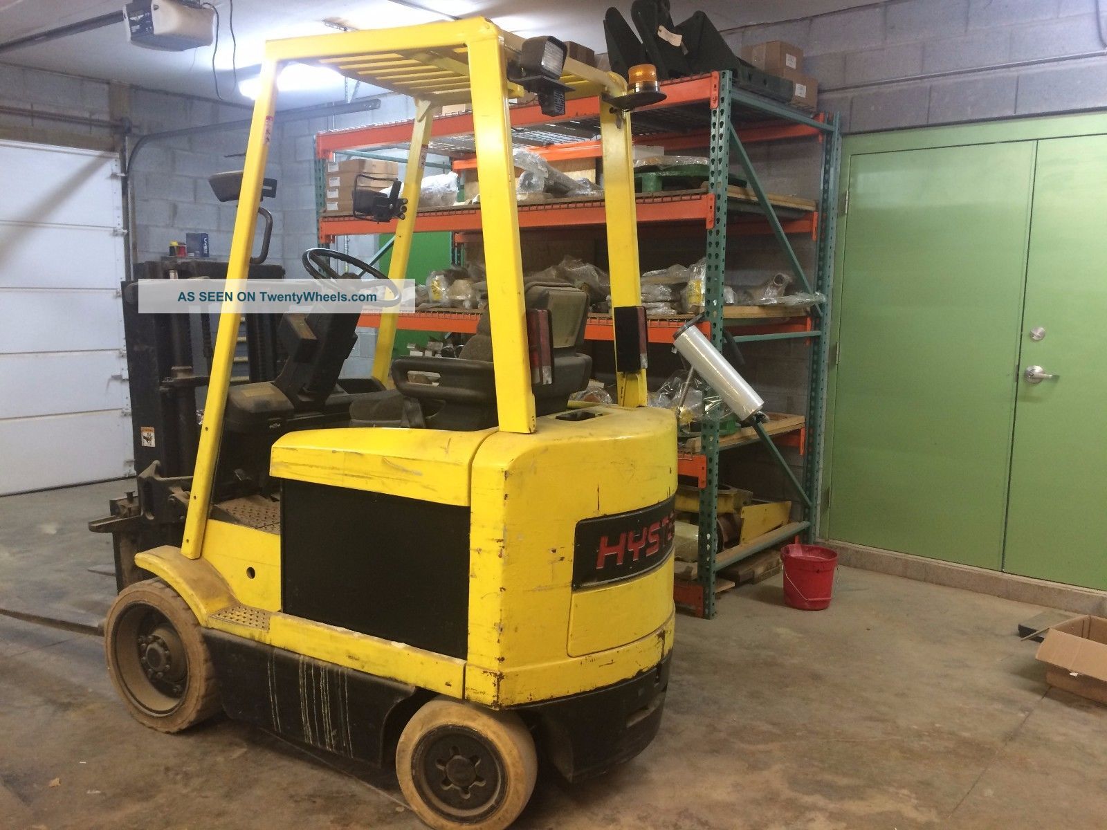 Hyster Electric Forklift E50xm - 27 36 Volt With Charger And Manuals See more Hyster E50xm-27 Electric Forklift 4500 Lbs photo