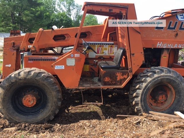 1988 Lull 1044 Telehandler Forklift 44ft Max Height 4x4 All Terrain Forklifts photo