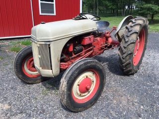 Vintage Ford 9n Farm Tractor,  3 Point Rear Lift W Pto And Adaptor Very photo