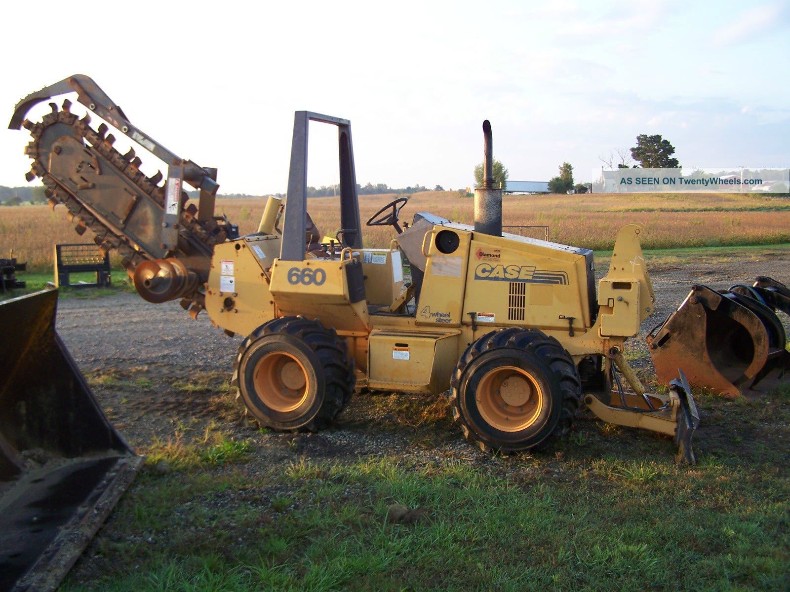 Case 660 Trencher 327 Hours
