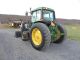 2001 John Deere 6310 Farm Tractor With Loader Alamo Side Arm Mower Cab Heat Air Tractors photo 2