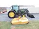 2001 John Deere 6310 Farm Tractor With Loader Alamo Side Arm Mower Cab Heat Air Tractors photo 4