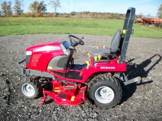 2011 Massey Ferguson Gc2400 Tractor,  4wd,  Hydro,  54in Belly Mower,  205hrs photo