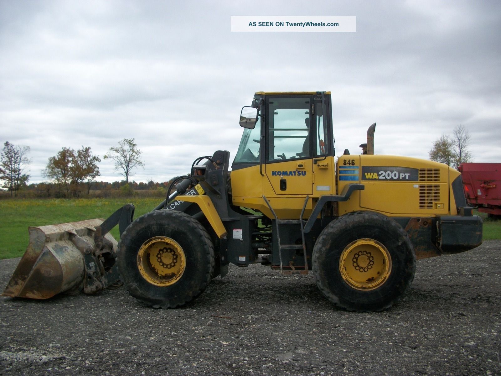 Komatsu Wa200pt Wheel Loader,  Cab/heat/air,  Jrb Hydraulic Quick Coupler,  9200hrs Wheel Loaders photo