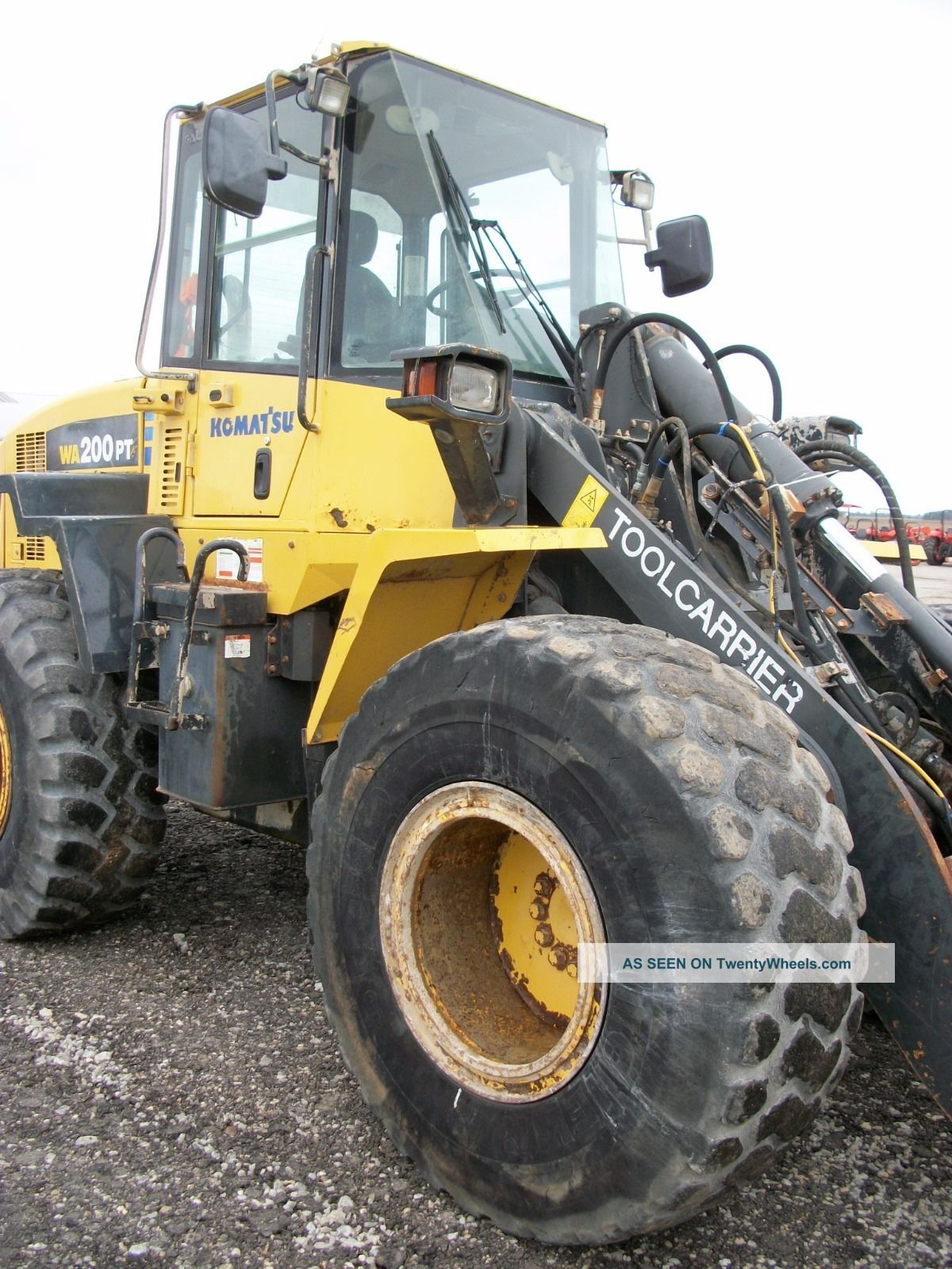 Komatsu Wa200pt Wheel Loader, Cab/heat/air, Jrb Hydraulic Quick Coupler