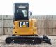 1 Owner 2013 Caterpillar 303.  5e Cr Mini Track Excavator Cab Heat Air Aux Hyd Cat Excavators photo 3