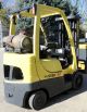 Hyster Model S50ft (2006) 5000lbs Capacity Great Lpg Cushion Tire Forklift Forklifts photo 2