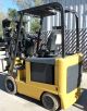 Caterpillar Model E5000 (2007) 5000lb Capacity Great 4 Wheel Electric Forklift Forklifts photo 1