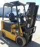 Caterpillar Model E5000 (2007) 5000lb Capacity Great 4 Wheel Electric Forklift Forklifts photo 2