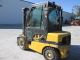 2011 Yale Gdp060.  6000 Lb Capacity Diesel Forklift.  181 Inch Lift.  3 Stage Mast Forklifts photo 3