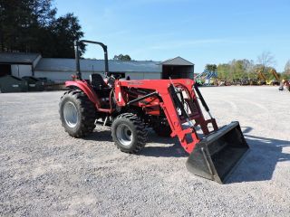 2015 Mahindra 2555 4wd Tractor With Loader - 55 Horsepower - photo