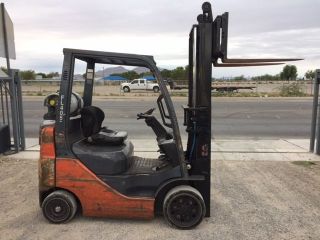 2007 Toyota 8fgcu20 Forklift - 4,  000lb Cap - 2 Stage Truckers Mast W/ Sideshift photo