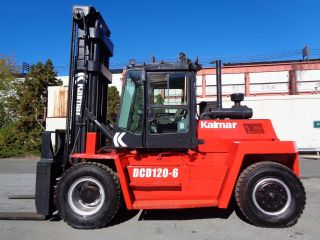 Kalmar Dcd120 - 6 26,  445lb Forklift - Side Shift - photo