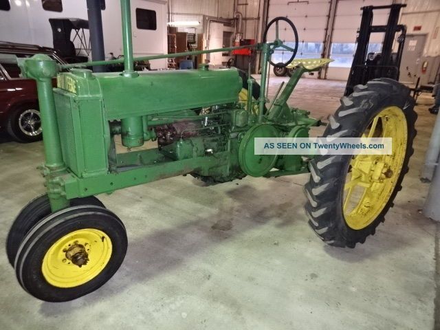 1936 John Deere B 1 Family Owned Antique & Vintage Farm Equip photo