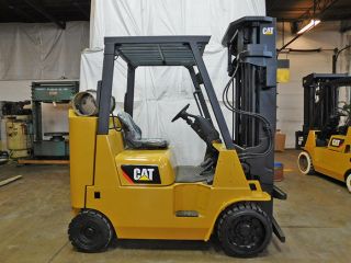 2008 Cat Caterpillar Gc40kstr 8000lb Cushion Forklift Lpg Lift Truck Hi Lo photo