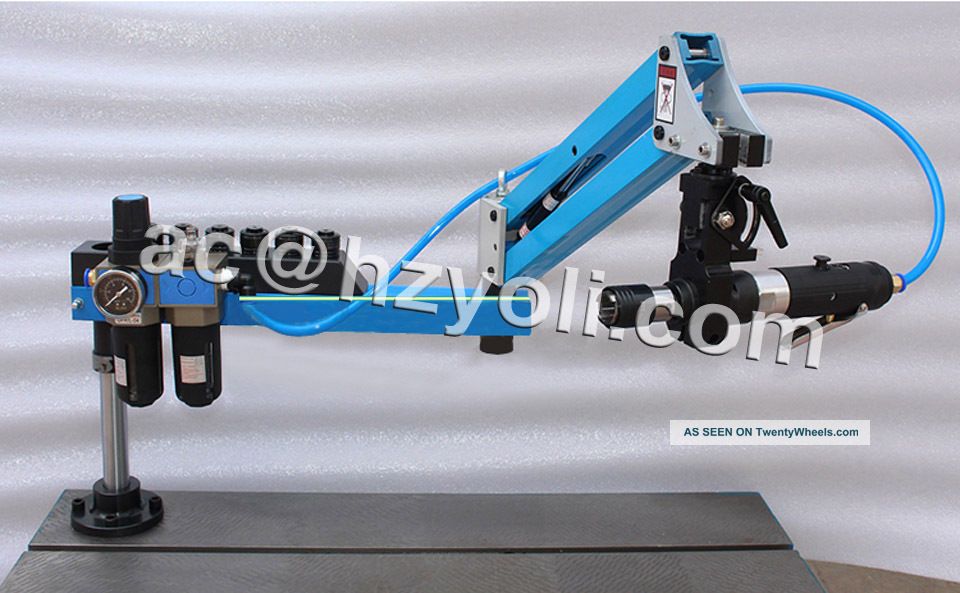 Universal Flexible Arm Pneumatic Air Tapping Machine 360°angle 1000mm
