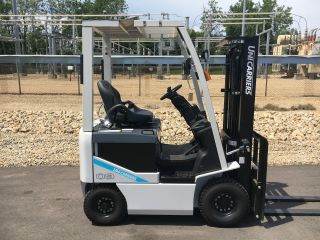 2015 Unicarriers Fb09 2000lb Forklift,  Pneumatic Ride On Electric photo