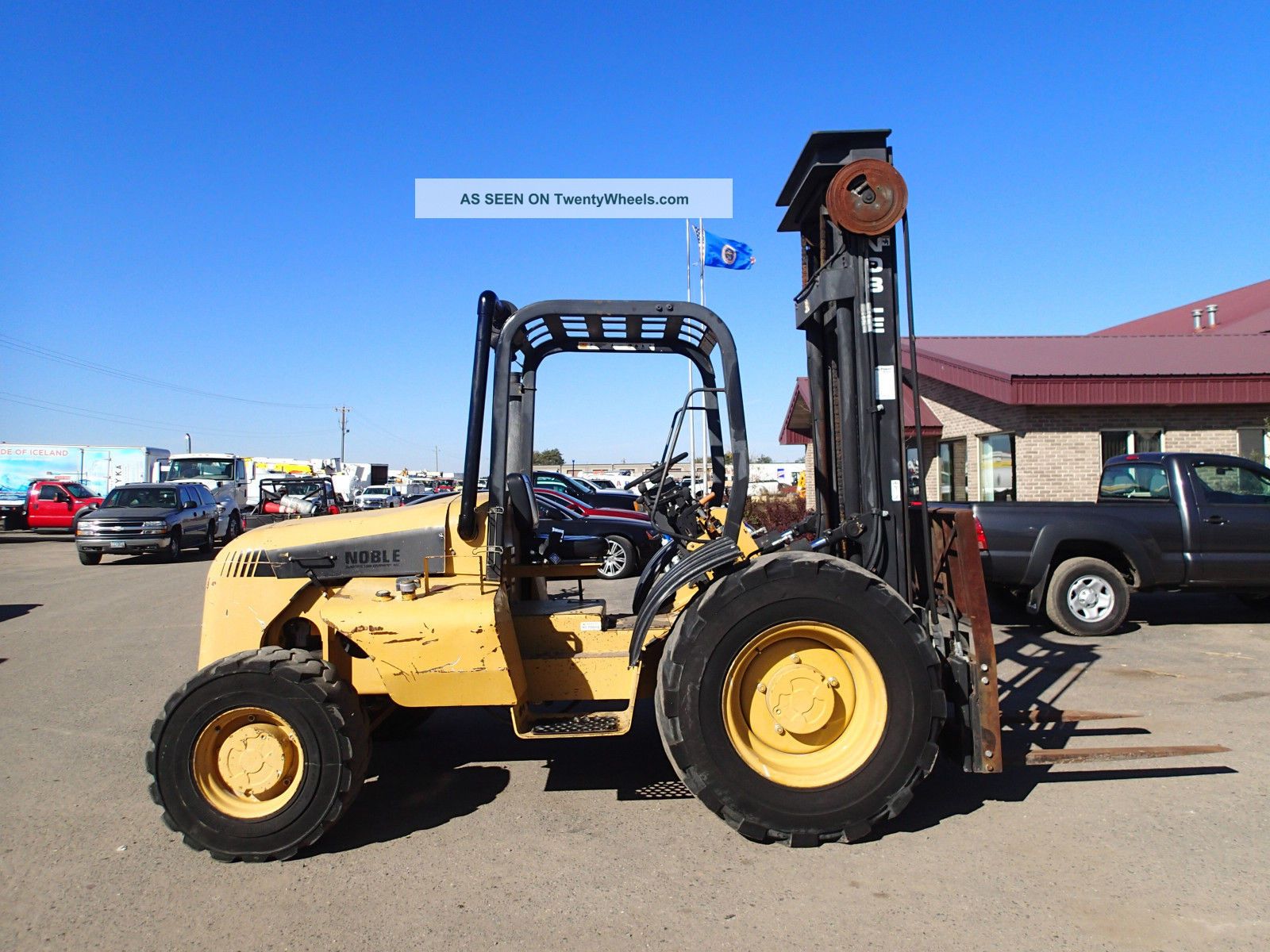 2005 Eagle Picher Noble Rt 60 Rough Terrain Forklift Forklifts photo