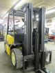 2005 ' Yale Glp080,  8,  000 Pneumatic Tire Forklift,  Lp Gas,  3 Stage,  H80ft H80xm Forklifts photo 4