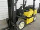 2005 ' Yale Glp080,  8,  000 Pneumatic Tire Forklift,  Lp Gas,  3 Stage,  H80ft H80xm Forklifts photo 5