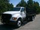 2004 Ford F650 Flatbed Lift Gate Just 22k Mi Non Cdl One Owner Utility & Service Trucks photo 3
