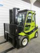 2012 Clark C30d,  6,  000 Diesel Forklift,  Solid Pneumatics,  Triple Mast Sideshift Forklifts photo 9