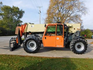 2010 Jlg G12 - 55a 12000lb Solid Pneumatic Telehandler Diesel List Truck 4x4x4 photo