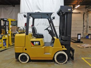 2007 Caterpillar Cat Gc40k 8000lb Traction Cushion Forklift Lpg Lift Truck Hi Lo photo