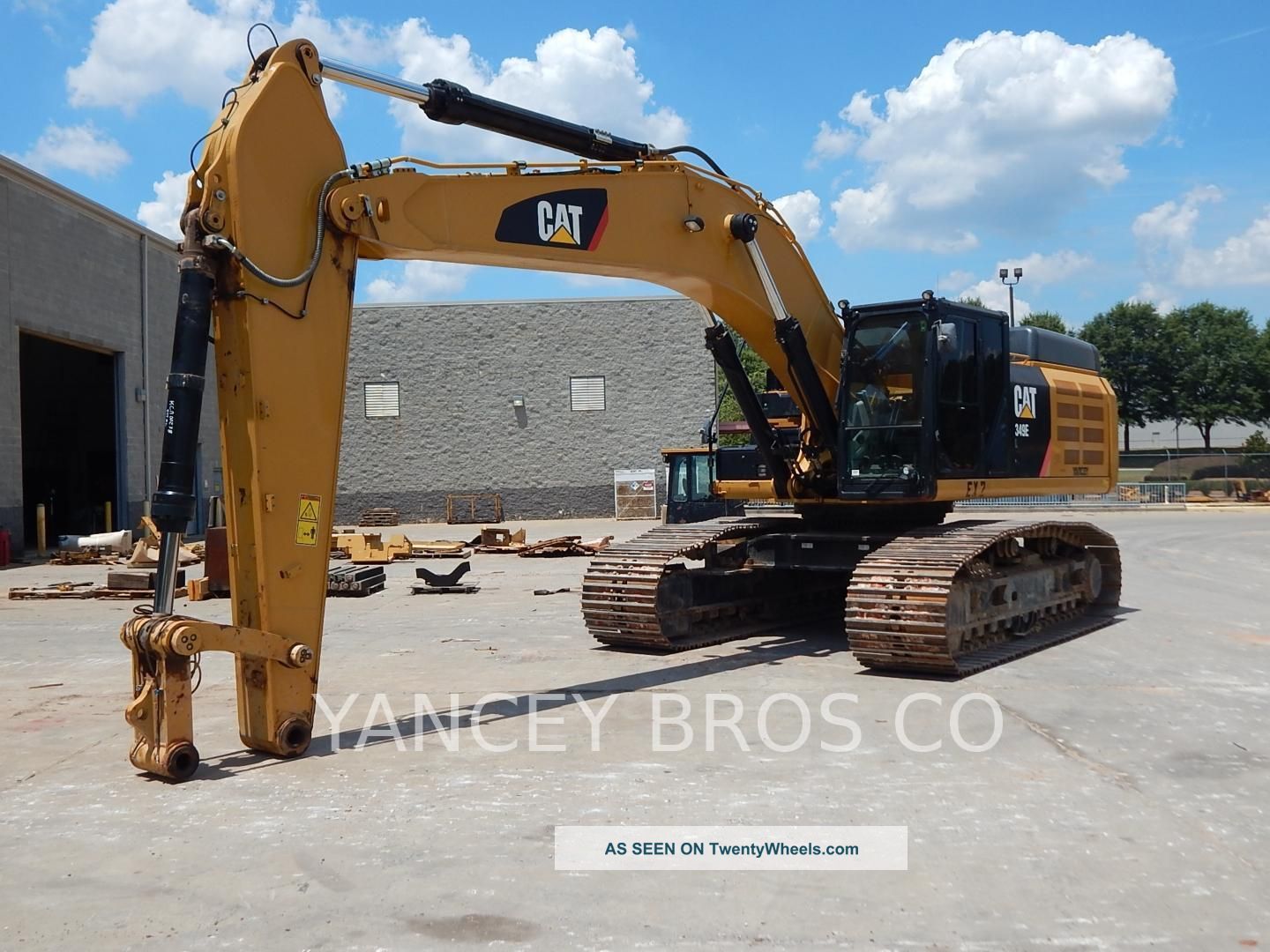 2012 Caterpillar 349el Vg Crawler Excavator Excavators photo