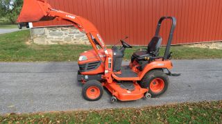 2009 Kubota Bx2660 4x4 Compact Tractor Loader & Belly Mower Hydrostatic Diesel photo