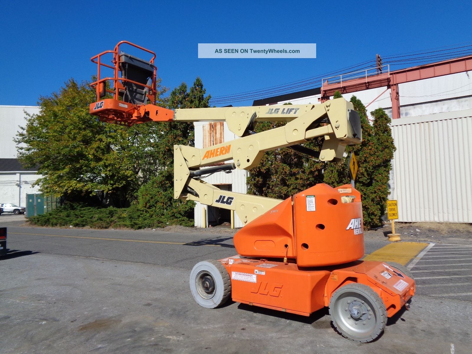 Jlg E400a 40ft Electric Boom Man Aerial Lift Only 969 Hours