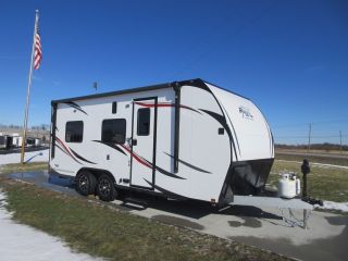2017 Atc All Aluminum 8.  5x20 Toy Hauler W/rv Living Quarters photo
