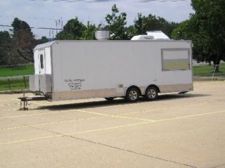 24ft Mobile Kitchen Trailer photo