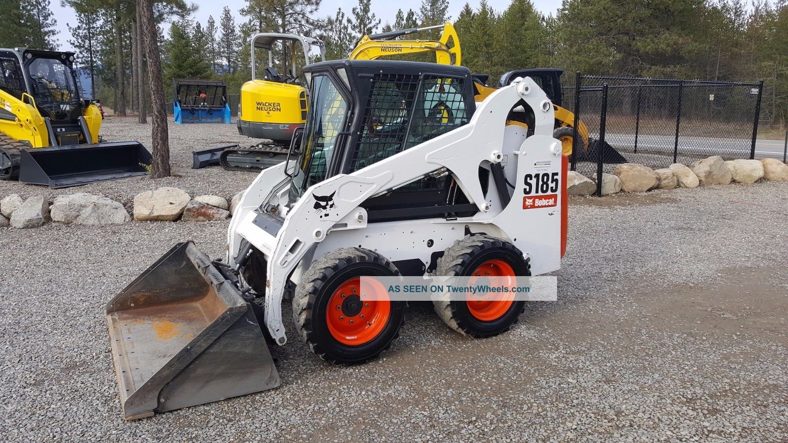 2009 Bobcat S185 Skid Steer,  Skid Loader,  Erop,  Heat,  Low Hour Skid Steer Loaders photo