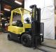 2012 Hyster H50ft 5000lb Air Pneumatic Forklift Lpg Lift Truck Hi Lo 83/189 Forklifts photo 1
