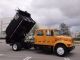 2001 International 4700 Crew Cab Dump Truck Dump Trucks photo 1