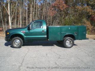 2008 Ford F350hd 6.  4 Diesel 4x4 Utility Drw Just 46k Miles One Owner Nc Truck photo