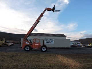 2007 Skytrak 6042 Telescopic Fork Lift Man Lift Boom Lift Jlg Lift 42 ' 4x4 6000 photo