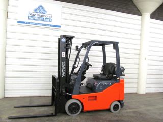 2012 Toyota 8fgcu15,  3,  000 Cushion Tire Forklift,  189 