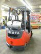 2012 Toyota 8fgcu15,  3,  000 Cushion Tire Forklift,  189 