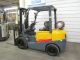 2007 ' Tcm Fg25t 5,  000 Pneumatic Forklift,  Lp Gas Fuel,  H50xm, ,  Toyota Forklifts photo 1