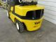 2007 ' Yale Glp070,  7,  000 Pneumatic Tire Forklift,  Cab,  Sideshift,  Lpg,  Veracitor Forklifts photo 3
