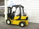 2006 ' Yale Glp050,  5,  000 Pneumatic Tire Forklift,  3 Stage,  S/s,  5547 Hrs,  H50ft Forklifts photo 2