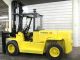 Hyster H155xl,  15,  500 Diesel Pneumatic Tire Forklift,  2 Stage,  Sideshift H135xl Forklifts photo 1