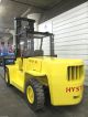 Hyster H155xl,  15,  500 Diesel Pneumatic Tire Forklift,  2 Stage,  Sideshift H135xl Forklifts photo 2