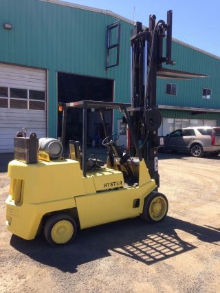 Hyster S120xl 12,  000 Lb Forklift,  Lp Gas,  2 Stage,  4 Way Hydraulics Yale Cat photo