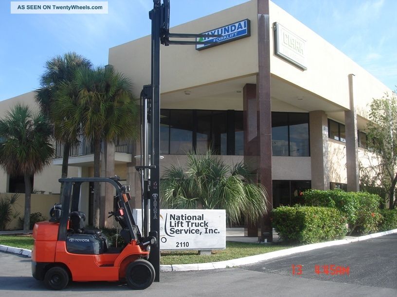 2004 Toyota 7fgcu35 Very On The East Coast Of The Usa Forklifts photo