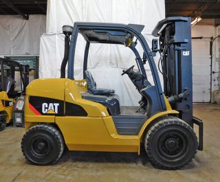 2012 Cat Caterpillar Pd10000 10000lb Pneumatic Forklift Diesel Lift Truck Hi Lo photo