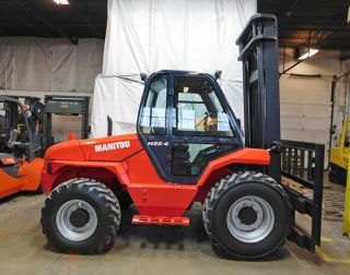 2007 Manitou Mc50 - 4 11000lb Pneumatic Forklift Diesel Lift Truck Cab W Heat photo